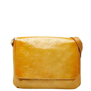 Louis Vuitton Monogram Thompson Leather Shoulder Bag Yellow